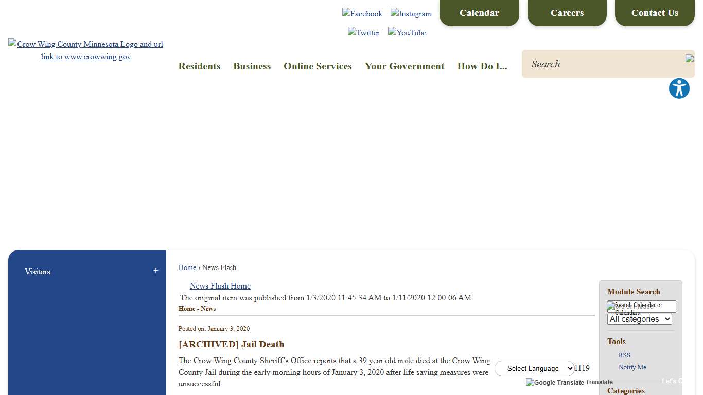News Flash • Crow Wing County, MN • CivicEngage